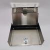 Stainless Steel Outdoor Wall Ashtray with Key